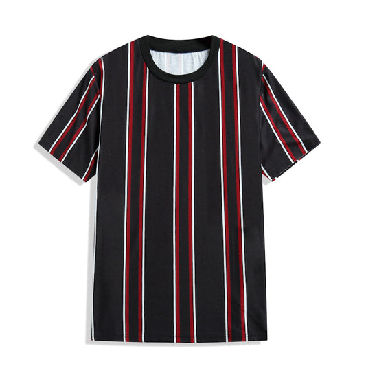 Camiseta de rayas para hombre