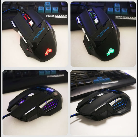 Raton Gaming USB LED