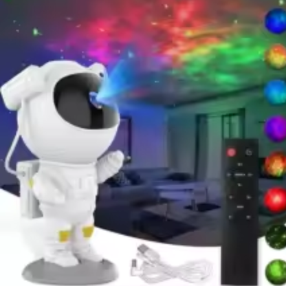Proyector del espacio de astronauta
