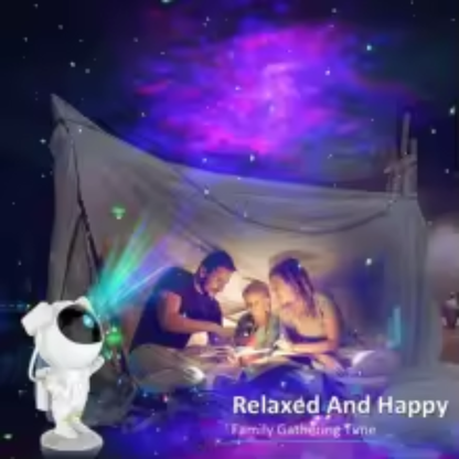 Proyector del espacio de astronauta