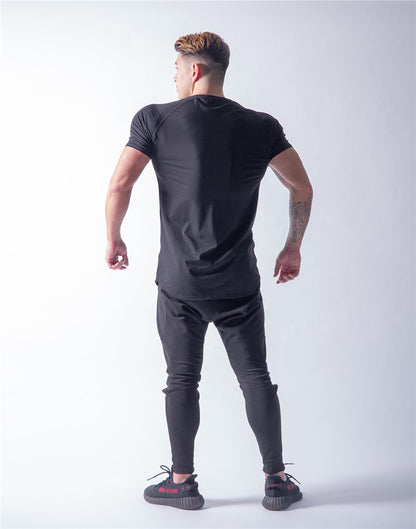 Men's Sports Running Training T-Shirt for Fitness