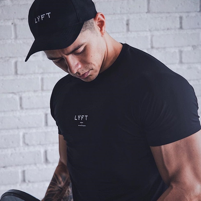 Men's Sports Running Training T-Shirt for Fitness