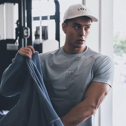 Men's Sports Running Training T-Shirt for Fitness