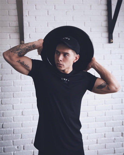 Men's Sports Running Training T-Shirt for Fitness