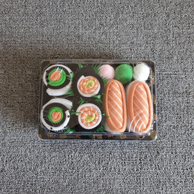 Calcetines de sushi unisex